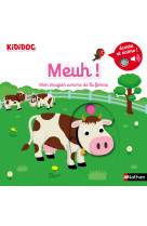 Meuh ! mon imagier sonore kididoc de la ferme - vol04