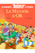 Asterix - album illustre - le menhir d-or (hors collection) - hors collection - album illustre