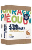 Coffret lettres magnetiques - celine alvarez - les lectures naturelles