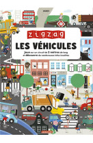 Zig zag - les vehicules - illustrations, couleur