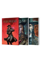 Fourreau wild west t1 + t2 avec ex-libris signe