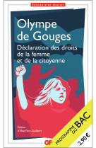 Declaration des droits de la femme et de la citoyenne - bac 2024 - parcours : ecrire et combattre po