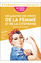 Declaration des droits de la femme et de la citoyenne - bac 2024 - parcours : ecrire et combattre po