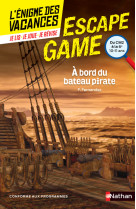 Enigme des vacances escape game cm2-6e a bord du bateau pirate - vol52