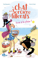 Le chat de la sorcière millerats - tous à la plage !