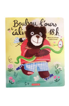 Livre marionnette - boubou l-ours et le calin de 18 heures