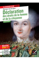 Déclaration des droits de la femme et de la citoyenne (oeuvre au programme bac 2025, 1re)