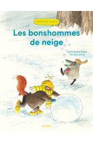 Renard et lapine - les bonshommes de neige