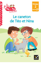 Téo et nina cp niveau 2 - le caneton de téo et nina