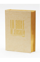 La bible de jerusalem - compacte blanche doree