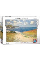 1000pcs- claude monet - chemin dans les bles a pourville