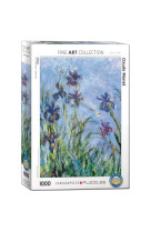 1000 p claude monet - iris