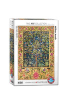 1000p william morris - arbre de vie (tapisserie)