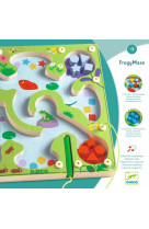 Jeu educatif bois - frogymaze