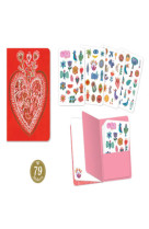 Duo petits carnets (6) - carnets de stickers aurelia