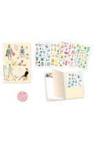 Duos petits carnets (6) - carnets de stickers tinou