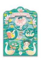 Lovely badges - 5 badges ballerine