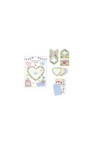 Cartes invitations anniversaire - coeur