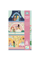 Puzzle geant : la tour des princesses 36 pcs