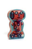 Puzzle silhouette  : bob le robot 36pcs