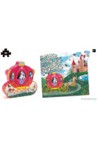 Puzzles sihouettes 54 pcs - le carosse d-elise