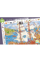 Puzzles observation 100pcs - les pirates