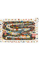 Stop - puzzle observation 54pcs - rallye automobile