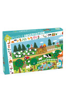 Puzzle observation 35pcs - ferme