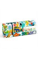 Puzzle gallery 100pcs - jungle