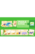 Puzzle duo - frise petits et grands