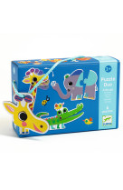 Puzzle duo - articulo animaux