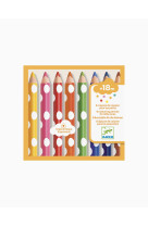 8 crayons de couleur pour les petits