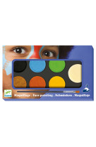 Maquillage - palette 6 couleurs nature