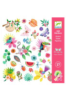 Stickers papier - paradise -