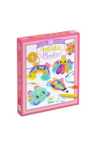 Artistic plastic - porte clefs kawai