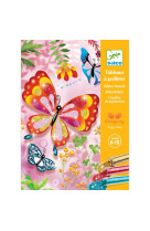 Tableau a pailleter - papillons