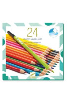 24 crayons aquarellables