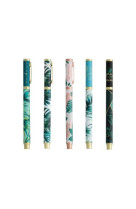 Stylo plume metal plumink green addict rose