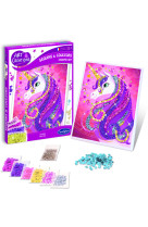 Art et creations sequins et couleurs : licorne