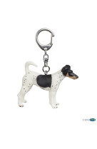 Porte-cles fox terrier