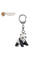 Porte - cles petit panda  assis