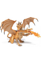 Dragon deux tetes or