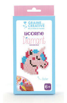 Kit diamond mosaic sticker : licorne