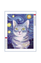 Chat diamon painting