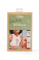 Kit broderie sur vetement nature