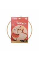 Kit broderie visage line art