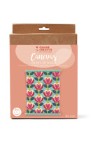 Kit canevas fleurs de lotus