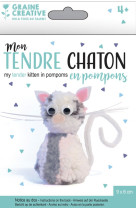 Kit pompom : chaton