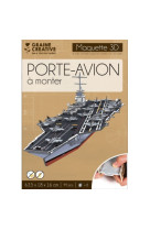 Puzzle maquette porte-avion