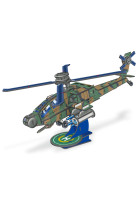 Puzzle maquette helicoptere de combat carton